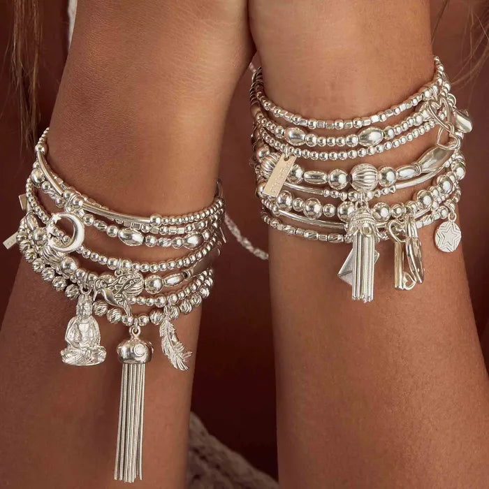 ChloBo Cute Mini Moon & Stars Bracelet - Maudes The Jewellers