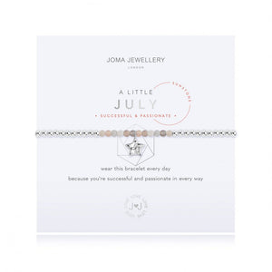 Joma Jewellery | Birthstone July Sunstone Bracelet