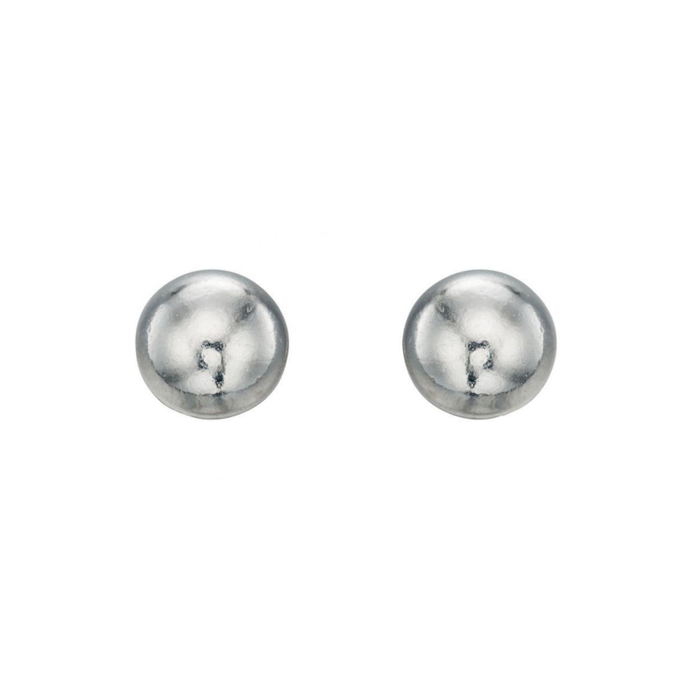 Plain Ball Stud Earrings