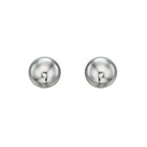 Plain Ball Stud Earrings