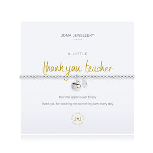 Joma Jewellery | Thank You Teacher Bracelet