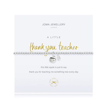 Joma Jewellery | Thank You Teacher Bracelet