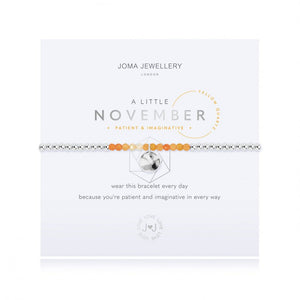 Joma Jewellery | Birthstone November Yellow Quartz Bracelet