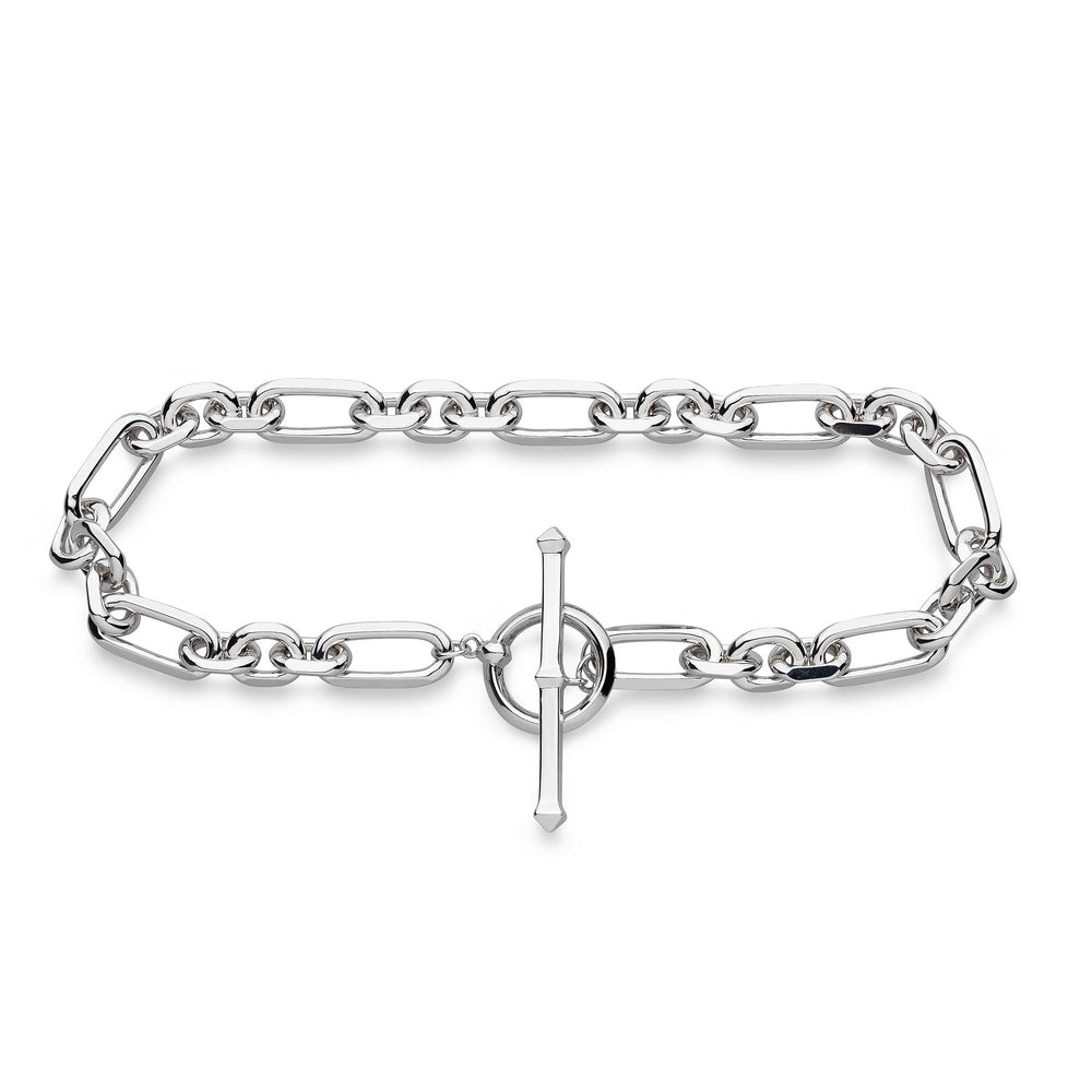 Kit Heath | Revival Figaro Chain Link T-Bar Bracelet