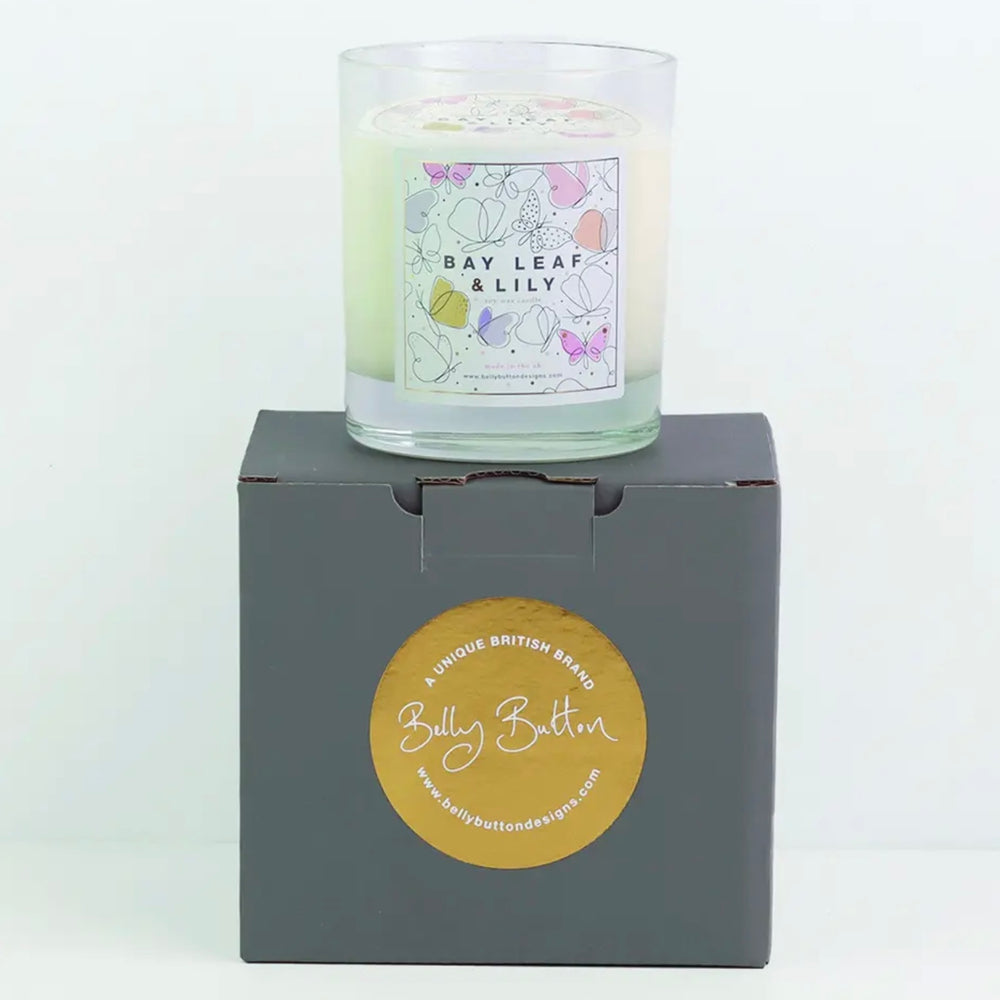 Belly Button Designs | Bay Leaf & Lily Candle