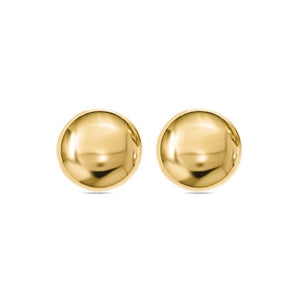 
            
                Load image into Gallery viewer, 9ct Gold Button Stud Earrings - Maudes The Jewellers
            
        