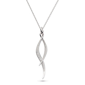 Kit Heath | Entwine Twine Twist Pavé Necklace