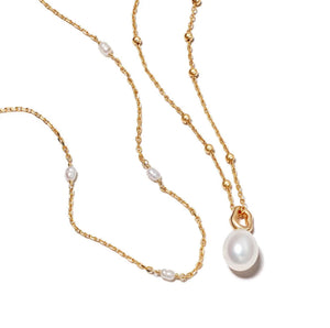 Daisy London | Baroque Pearl Pendant Necklace