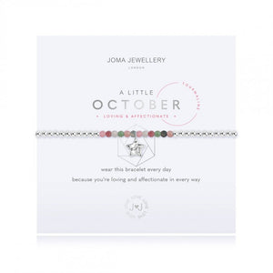 Joma Jewellery | Birthstone October Tourmaline Bracelet