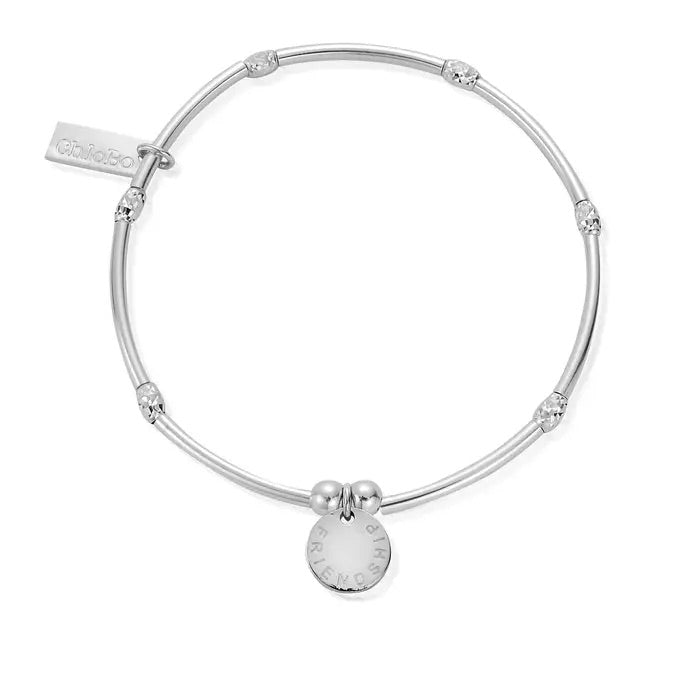 ChloBo | Mini Noodle Sparkle Rice Friendship Disc Bracelet