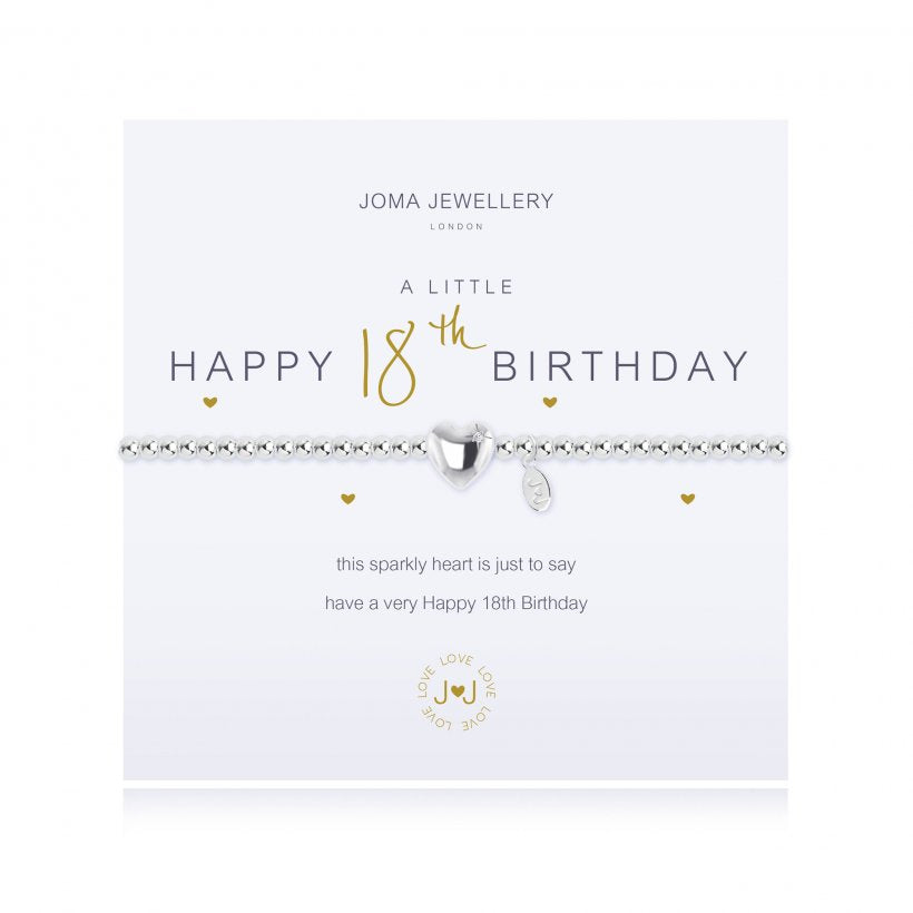 Joma Jewellery | Happy 18th Birthday Bracelet