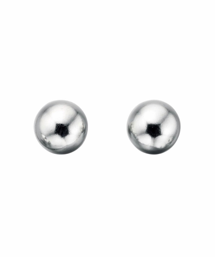Sterling Silver 3mm Ball Studs - Maudes The Jewellers