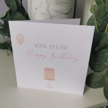 Wishing You A Very Happy Birthday Card