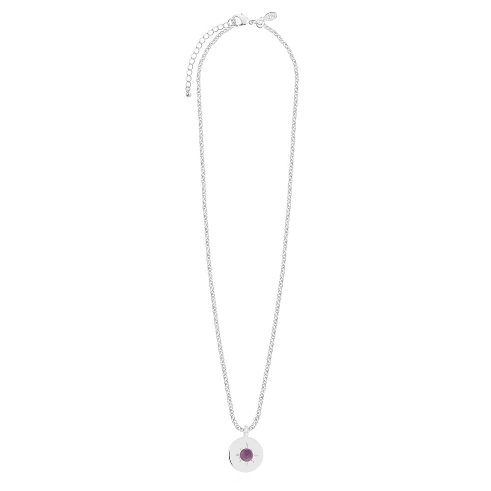 Joma Jewellery February Birthstone Necklace