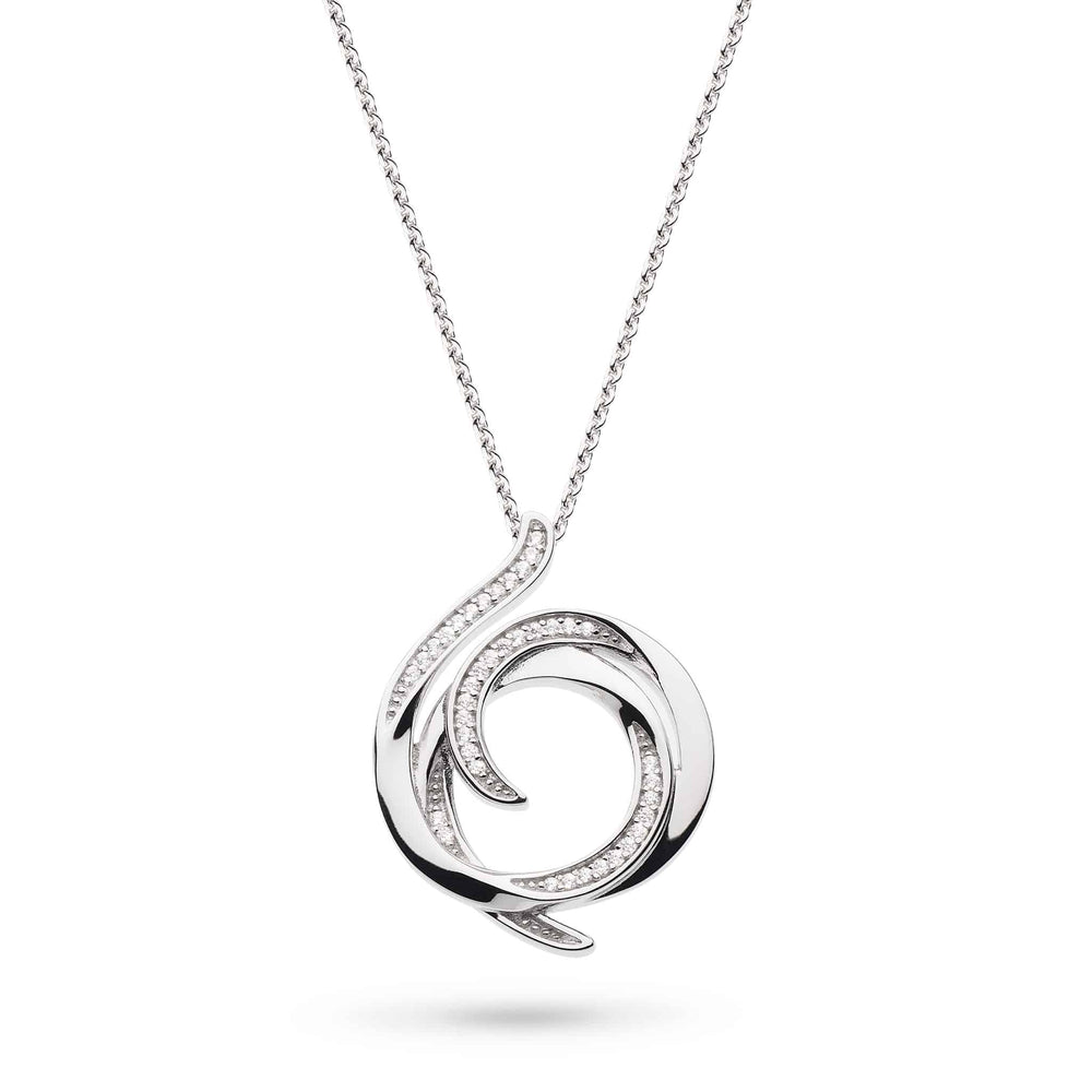 Kit Heath | Helix Wrap Pavé Necklace