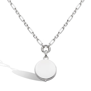 Kit Heath | Astoria Figaro Silver Chain Locket Necklace
