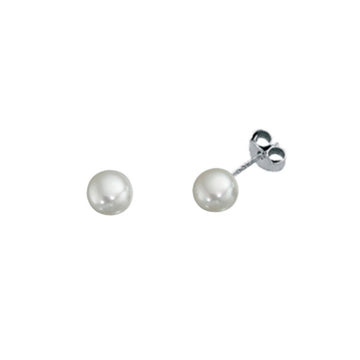 Sterling Silver Freshwater Pearl Earrings