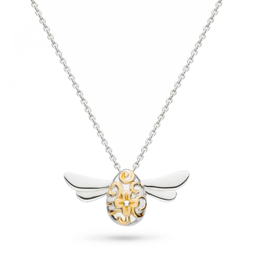 Kit Heath | Blossom Flyte Midi Honey Bee Necklace