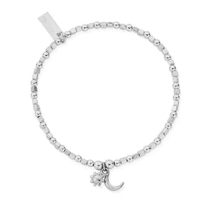 ChloBo | Dainty Moon & Sun Charm Bracelet