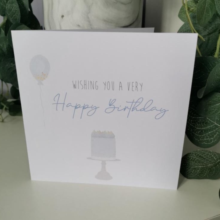 Happy Birthday Card - Maudes The Jewellers