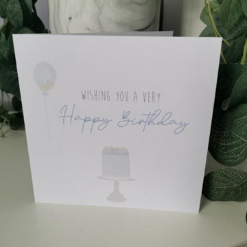 Wishing You A Happy Birthday Card