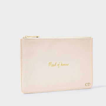 Katie Loxton | Bridal Perfect Pouch ‘Maid Of Honour’ - Blossom Pink