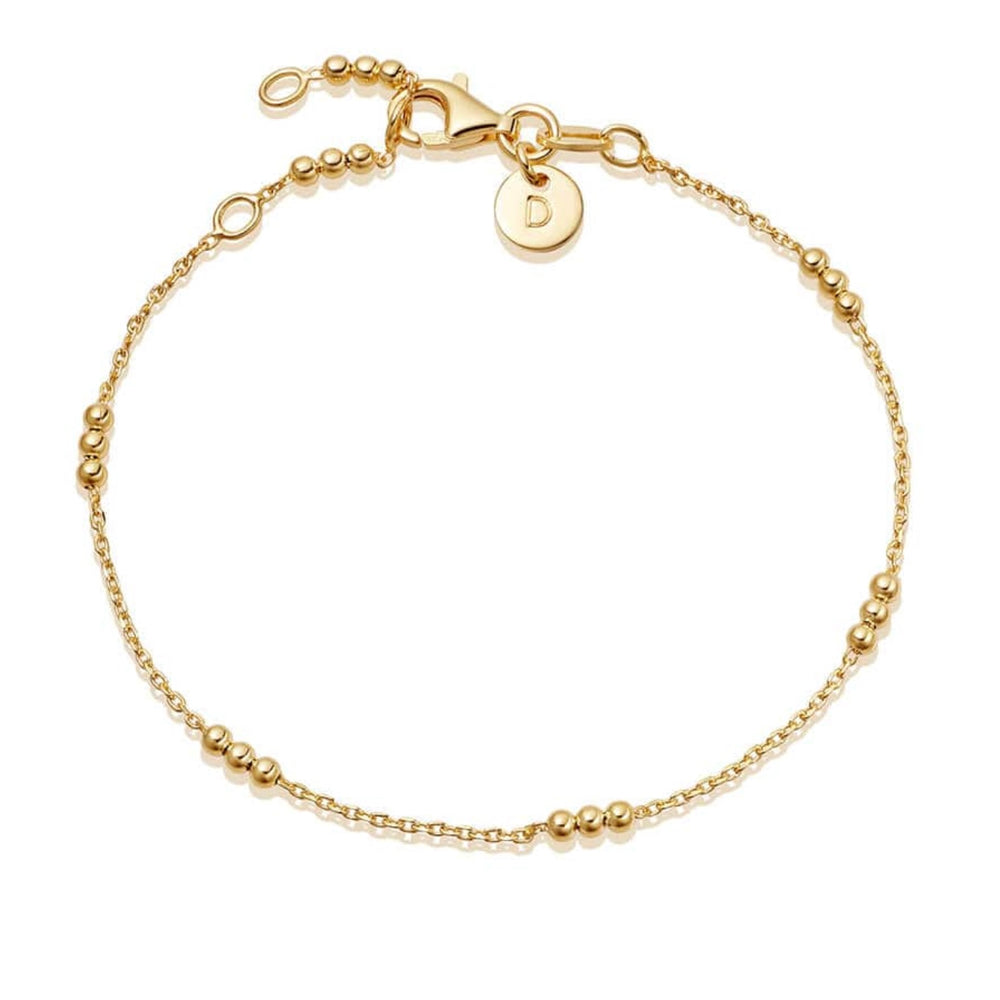 Daisy London Trio Chain Bracelet | 18ct Gold Plated