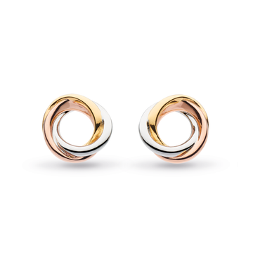 Kit Heath | Bevel Cirque Trilogy Stud Earrings