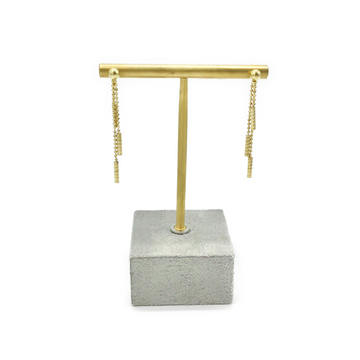 9ct Yellow Gold Tassel Earrings