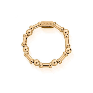 ChloBo Rhythm of Water Ring Medium Gold - Maudes The Jewellers