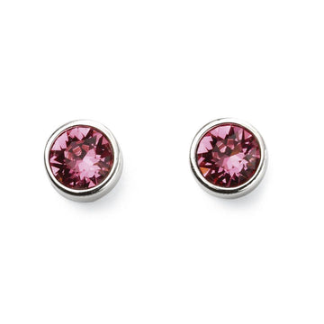 October Birthstone Stud Earrings