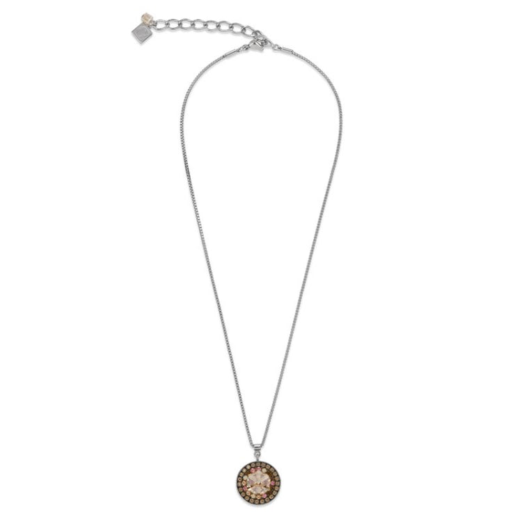 Coeur de Lion Swarovski Circle Necklace 4983/10-1000 - Maudes The Jewellers