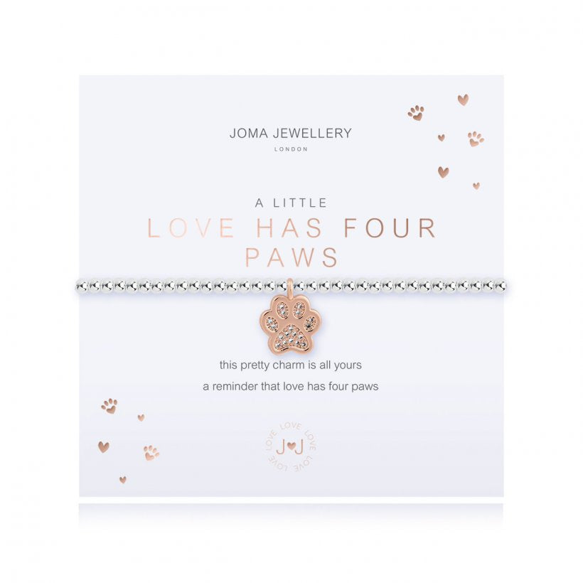 Joma Jewellery | Love Has Four Paws Bracelet