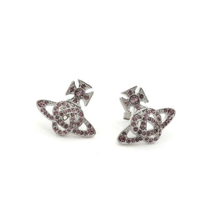 Vivienne Westwood | Loudilla Orb Earrings | Light Amethyst Crystal