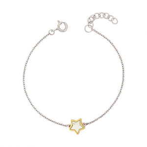 D For Diamond | Silver Star Bracelet