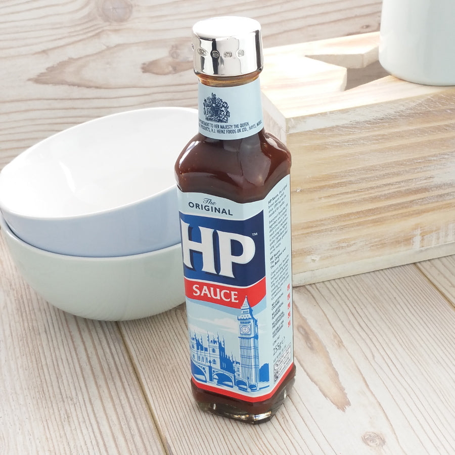 Sterling Silver Lid For HP Sauce - Maudes The Jewellers