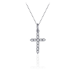 Gisser | Silver Cross Pendant (no chain)