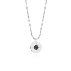 Joma Jewellery | September Birthstone Necklace