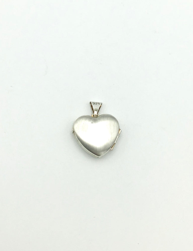Sterling Silver Heart Locket (No Chain)