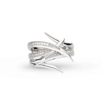 Kit Heath | Entwine Helix Wrap Pavé Ring