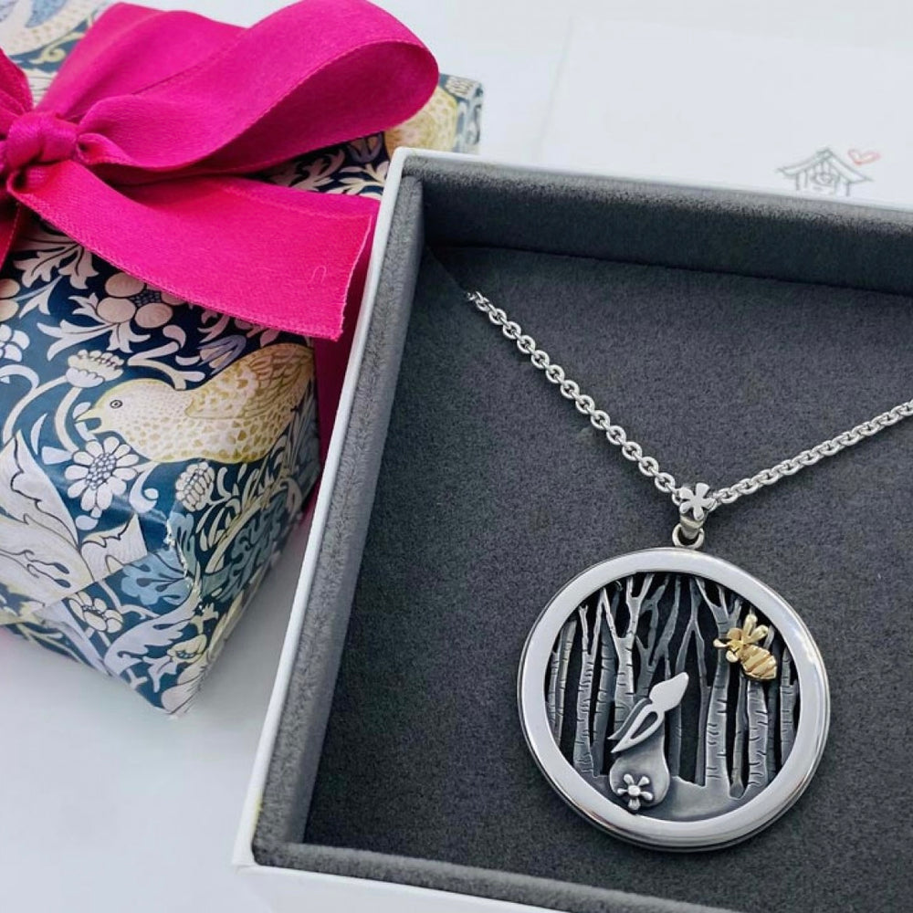 Linda Macdonald | Bunny and Bee Necklace