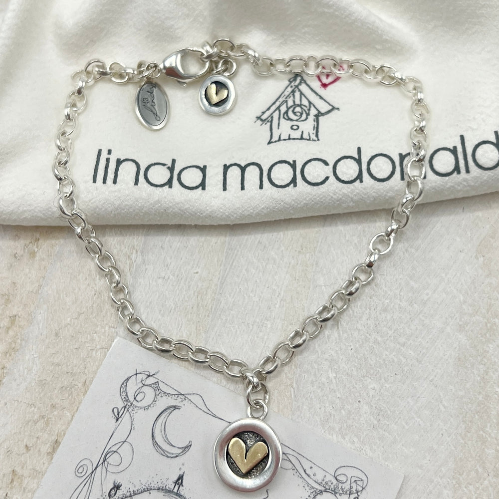 Linda Macdonald | Heart Bracelet
