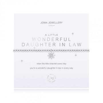 Joma Jewellery | Wonderful Daughter in Law Bracelet