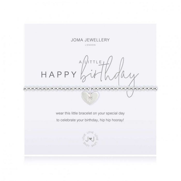 Joma Jewellery | Happy Birthday Bracelet