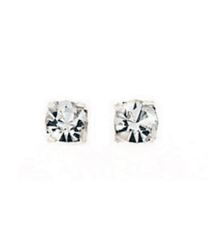 Sterling Silver Sparkle Studs - Maudes The Jewellers
