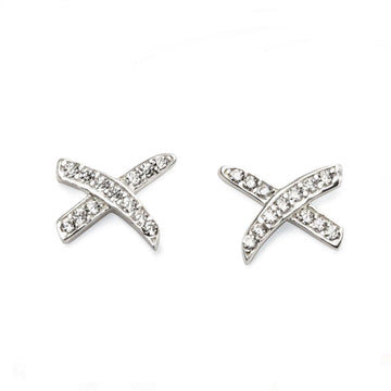 CZ Kiss Stud Earrings
