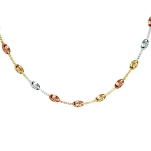 Real Effect | Tricolour Necklace 18”