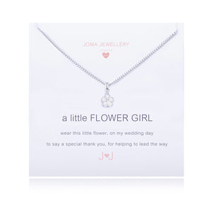 Joma Jewellery | A Little Flower Girl Necklace