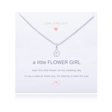 Joma Jewellery | A Little Flower Girl Necklace