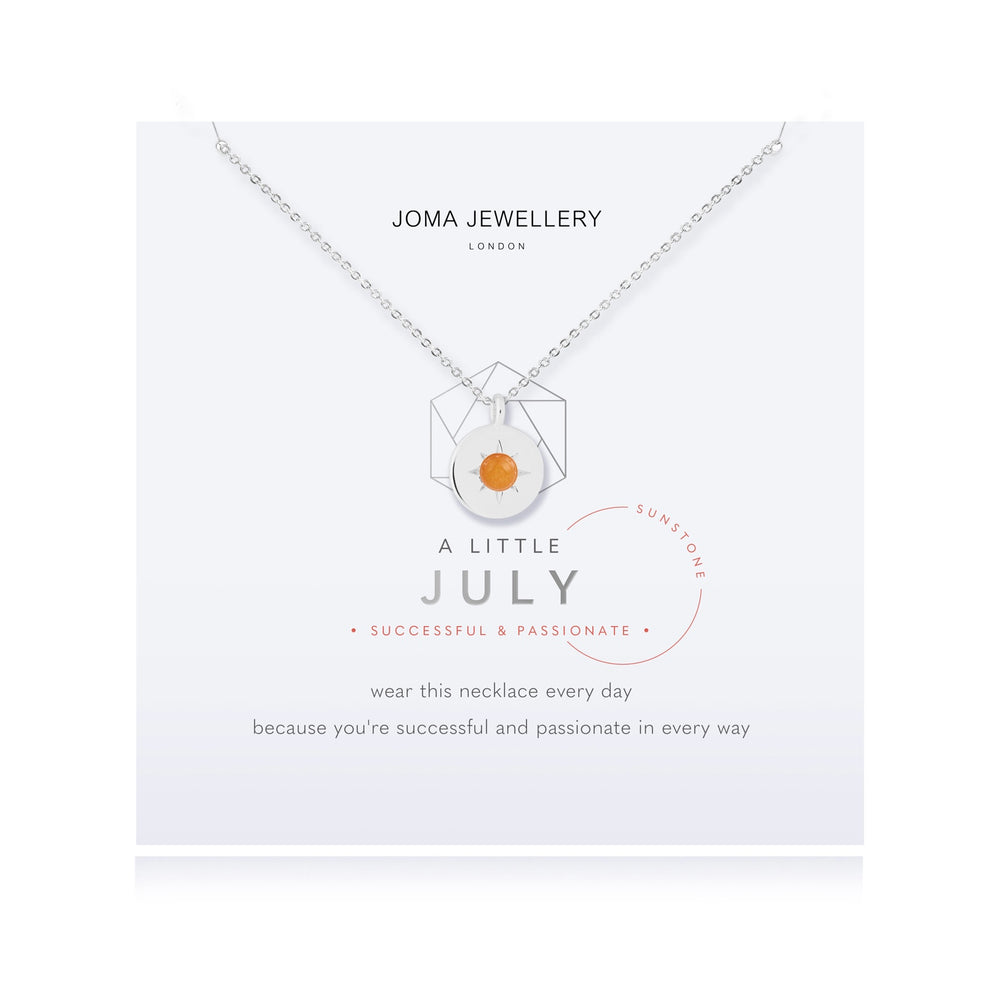 Joma Jewellery July Birthstone Necklace